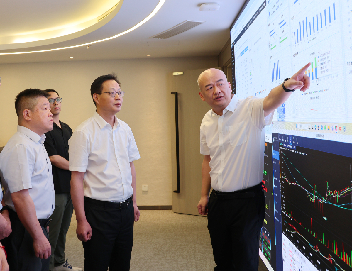 劉盛輝赴浙能能服、浙能碳資產調研